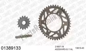 AFAM 39001389133 zestaw ?a?cucha zestaw ?a?cucha, aluminium - Dół