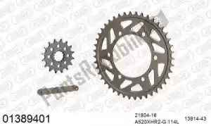 AFAM 39001389401 chain kit chain kit, alu racing - Bottom side