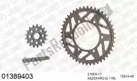 39001389403, Afam, Kit chaine kit chaine alu racing    , Nouveau