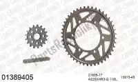 39001389405, Afam, Kit de corrente kit de corrente, alumínio    , Novo