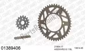 AFAM 39001389406 chain kit chain kit, alu racing - Bottom side