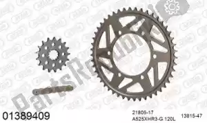AFAM 39001389409 chain kit chain kit, alu racing - Bottom side
