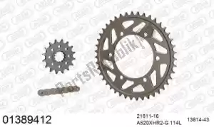 AFAM 39001389412 zestaw ?a?cucha zestaw ?a?cucha, alu racing - Dół
