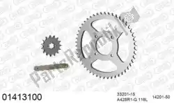 Here you can order the chain kit chain kit, steel from Afam, with part number 39001413100: