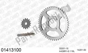 AFAM 39001413100 chain kit chain kit, steel - Bottom side