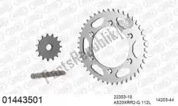 Here you can order the chain kit chain kit, steel from Afam, with part number 39001443501:
