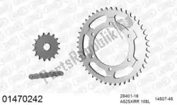 ketting kit chainkit, steel van Afam, met onderdeel nummer 39001470242, bestel je hier online:
