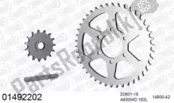 Aquí puede pedir kit de cadena kit de cadena, acero de Afam , con el número de pieza 39001492202: