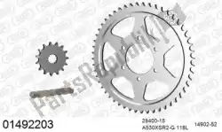 Aquí puede pedir kit de cadena kit de cadena, acero de Afam , con el número de pieza 39001492203:
