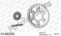 Aquí puede pedir kit de cadena kit de cadena, acero de Afam , con el número de pieza 39001492252: