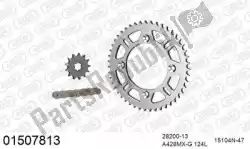 Here you can order the chain kit chain kit, aluminum from Afam, with part number 39001507813: