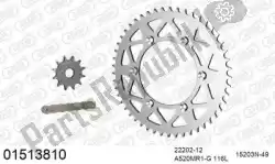 Here you can order the chain kit chain kit, aluminum from Afam, with part number 39001513810:
