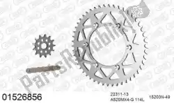 Aquí puede pedir kit de cadena kit de cadena, aluminio de Afam , con el número de pieza 39001526856: