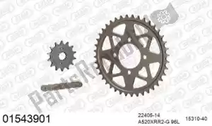 AFAM 39001543901 chain kit chain kit, aluminum - Bottom side