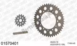 Here you can order the chain kit chain kit, alu racing from Afam, with part number 39001570401: