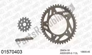 AFAM 39001570403 chain kit chain kit, alu racing - Bottom side