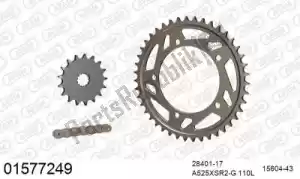 AFAM 39001577249 kit catena kit catena, alluminio - Il fondo