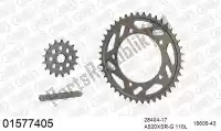 39001577405, Afam, Ketting kit chainkit, alu racing    , Nieuw