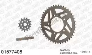 AFAM 39001577408 chain kit chain kit, alu racing - Bottom side