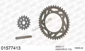 AFAM 39001577413 chain kit chain kit, alu racing - Bottom side