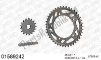 39001589242, Afam, Ketting kit chainkit, alu    , Nieuw