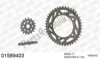 39001589403, Afam, Ketting kit chainkit, alu racing    , Nieuw