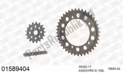 Here you can order the chain kit chain kit, alu racing from Afam, with part number 39001589404: