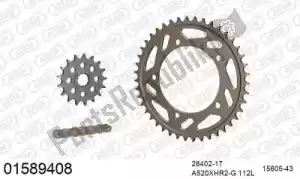 AFAM 39001589408 chain kit chain kit, alu racing - Bottom side