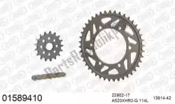 Here you can order the chain kit chain kit, alu racing from Afam, with part number 39001589410: