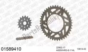 AFAM 39001589410 chain kit chain kit, alu racing - Bottom side
