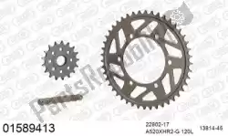 Here you can order the chain kit chain kit, alu racing from Afam, with part number 39001589413: