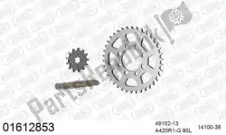 Here you can order the chain kit chain kit, steel from Afam, with part number 39001612853: