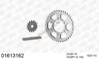 39001613162, Afam, Kit catena kit catena, acciaio    , Nuovo