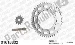 Aquí puede pedir kit de cadena kit de cadena, acero de Afam , con el número de pieza 39001613802: