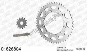 AFAM 39001626804 kit de cadena kit de cadena, acero - Lado inferior