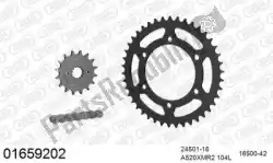 Ici, vous pouvez commander le kit chaine kit chaine, acier auprès de Afam , avec le numéro de pièce 39001659202: