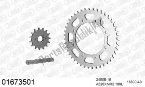 AFAM 39001673501 chain kit chain kit, steel - Bottom side