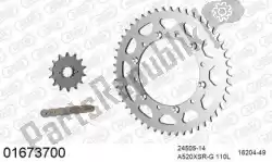 Here you can order the chain kit chain kit, steel from Afam, with part number 39001673700: