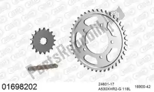AFAM 39001698202 ketting kit chainkit, steel - Onderkant