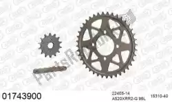 Here you can order the chain kit chain kit, aluminum from Afam, with part number 39001743900: