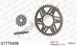 Here you can order the chain kit chain kit, alu racing from Afam, with part number 39001770409: