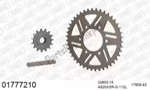 AFAM 39001777210 zestaw ?a?cucha zestaw ?a?cucha, aluminium - Dół