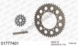 Here you can order the chain kit chain kit, alu racing from Afam, with part number 39001777401: