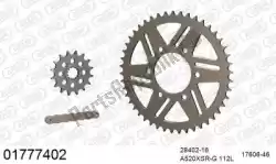 Here you can order the chain kit chain kit, alu racing from Afam, with part number 39001777402: