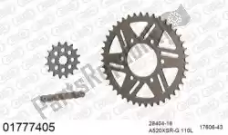 Here you can order the chain kit chain kit, alu racing from Afam, with part number 39001777405: