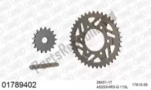 AFAM 39001789402 chain kit chain kit, aluminum - Bottom side