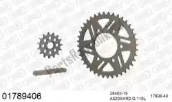 Here you can order the chain kit chain kit, alu racing from Afam, with part number 39001789406: