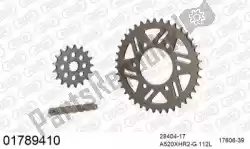 Here you can order the chain kit chain kit, alu racing from Afam, with part number 39001789410: