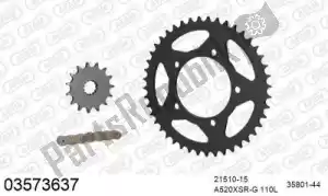 AFAM 39003573637 ketting kit chainkit, steel - Bovenkant