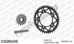 Aqui você pode pedir o kit de corrente kit de corrente, corrida de aço em Afam , com o número da peça 39003589406:
